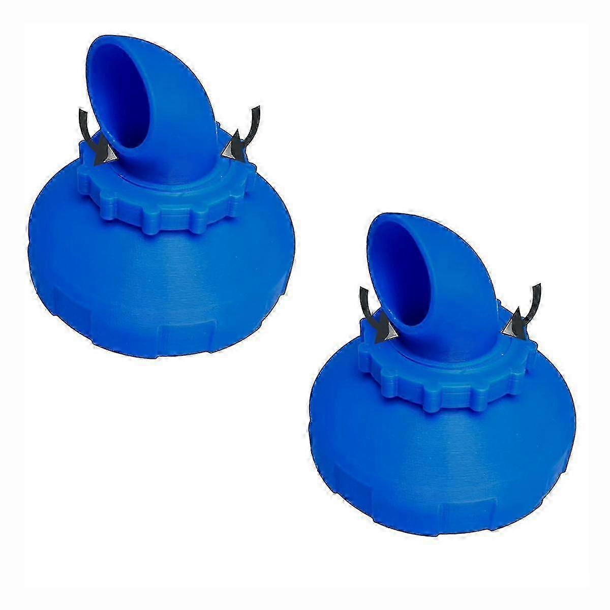 Pooleinlassdüse 360 drehbar für Pooldüsenauslass Airstone Zubehör Durchmesser 32/38 Blau