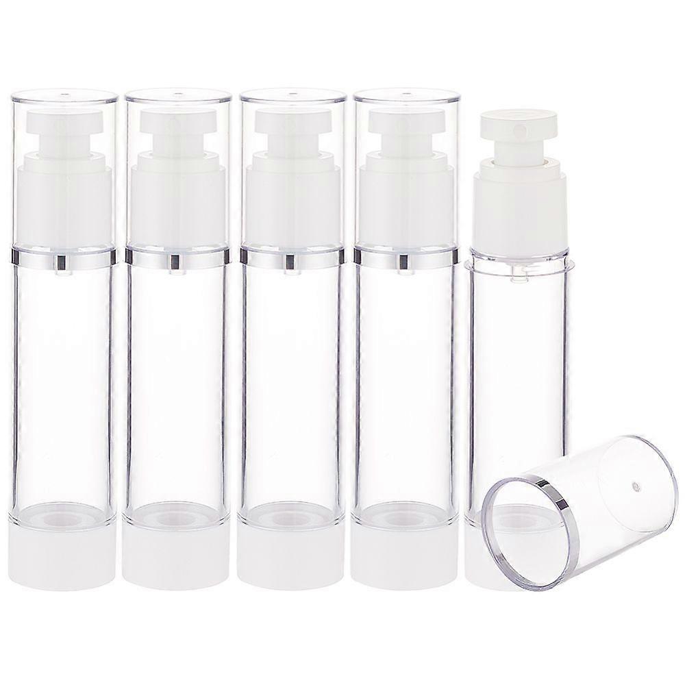 Plastic Empty Refillable Spray Bottles Travel Cosmetic Containers Column Clear 3.25x14.9cm Capacity: 50ml(1.69fl. oz)