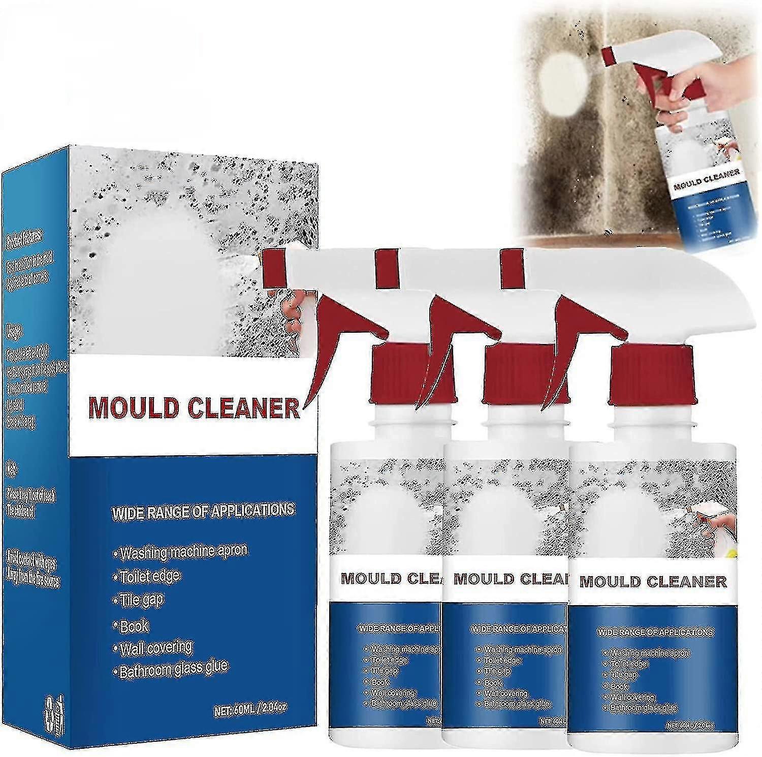 3x Spray de moule décapant, Fast Kr