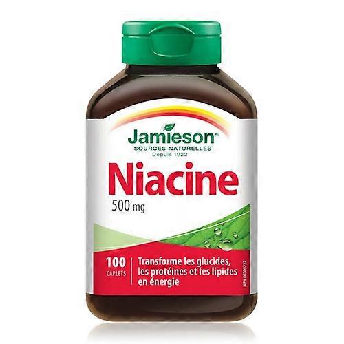 Jamieson Vitamins Niacin,500 Mg,100 Caplets