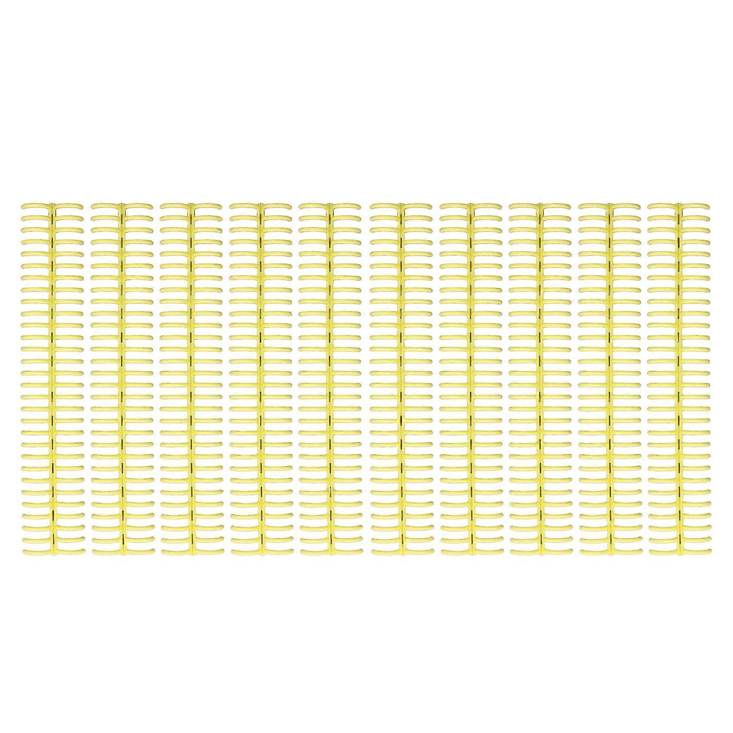 10Pcs Comb Binding Spines 150 Pages 30 Ring Plastic Binder Combs Easy to Open Close Adding 19mm for