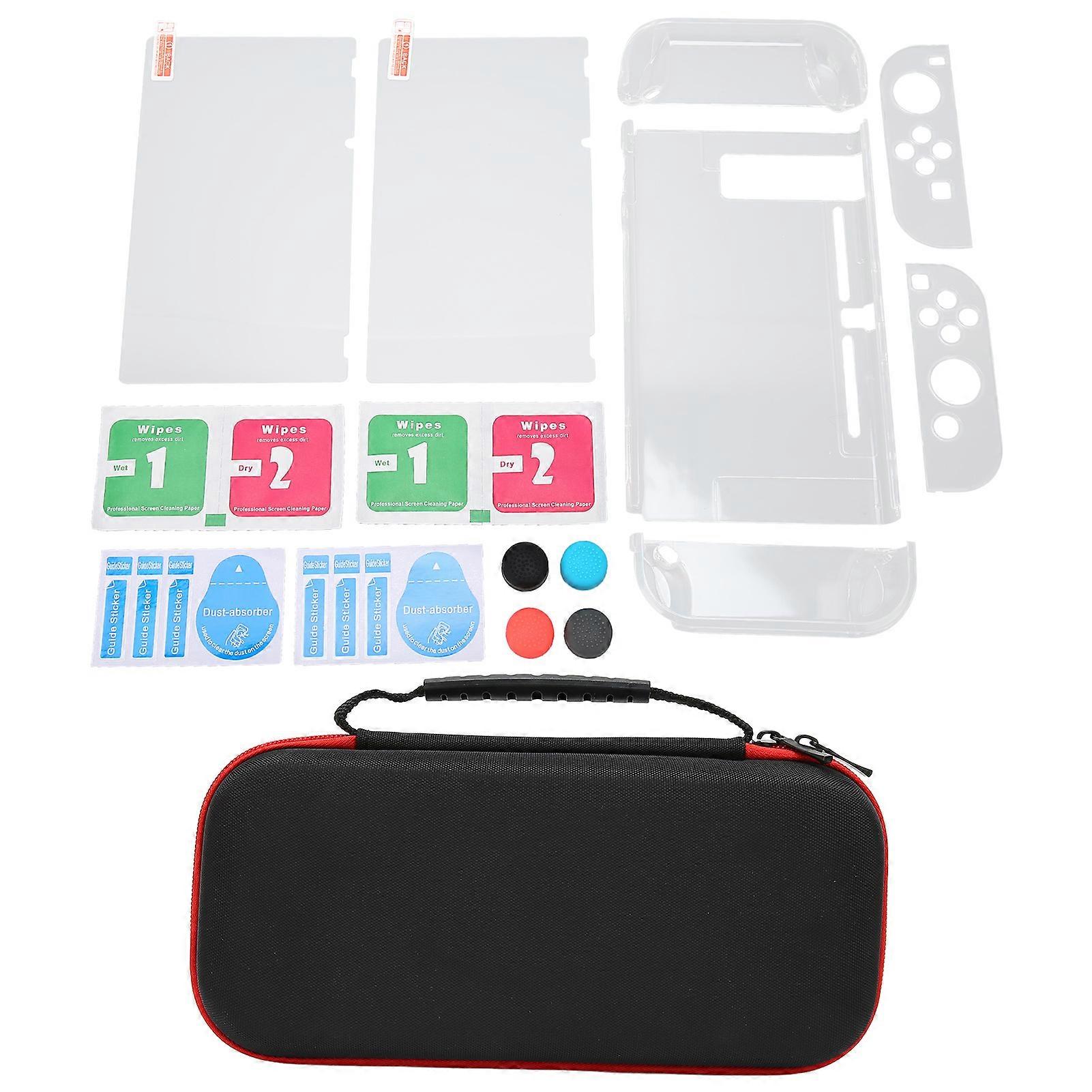 Controller Storage Bag Portable Console Protective Case with Thumb Grip for N Switch Host