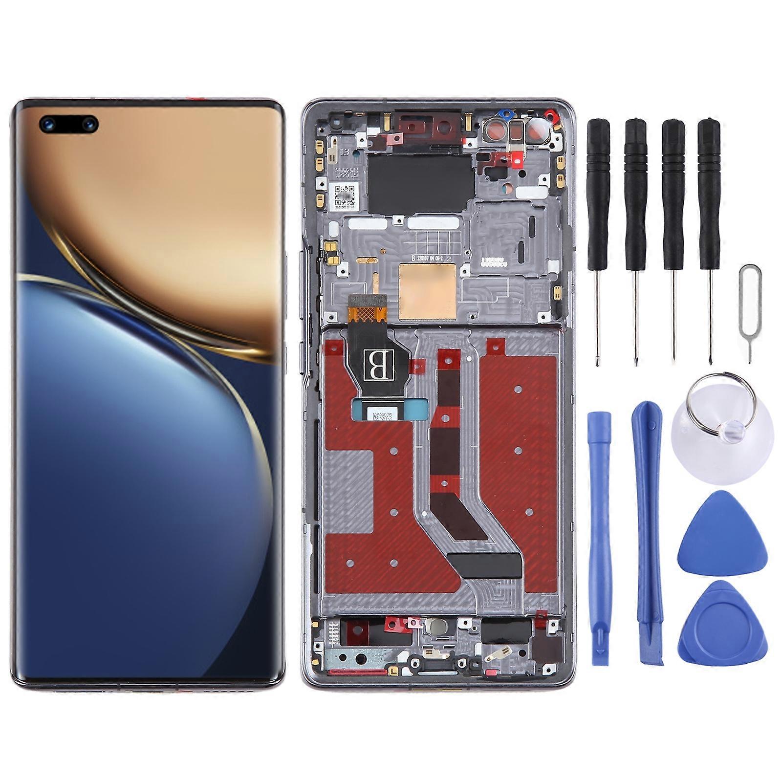 COMPATIBLE LCD Screen For Honor Magic3 Digitizer Full Assembly with Frame For Honor Magic3 (Original)