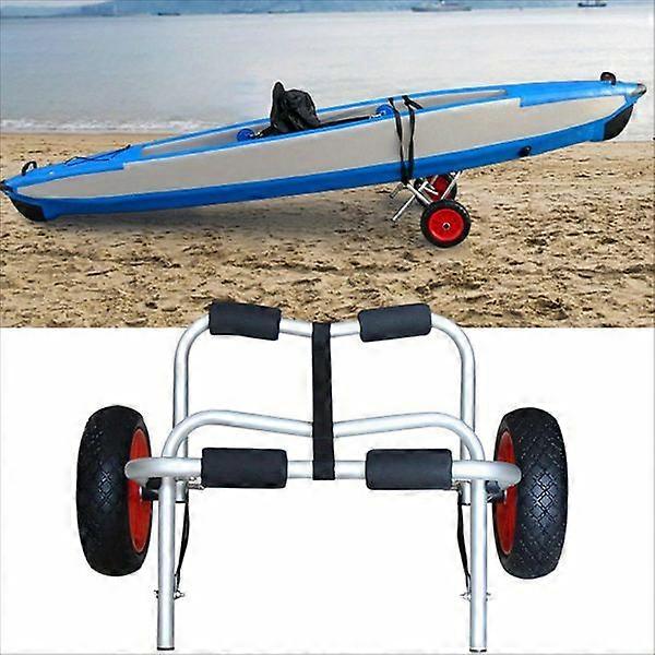 Foldable Kayak Cart, Kayak Kayak Trolley, Lightweight Kayak Accessories Universal Transport Canoe Carrier Tote for Paddle Board MK3236