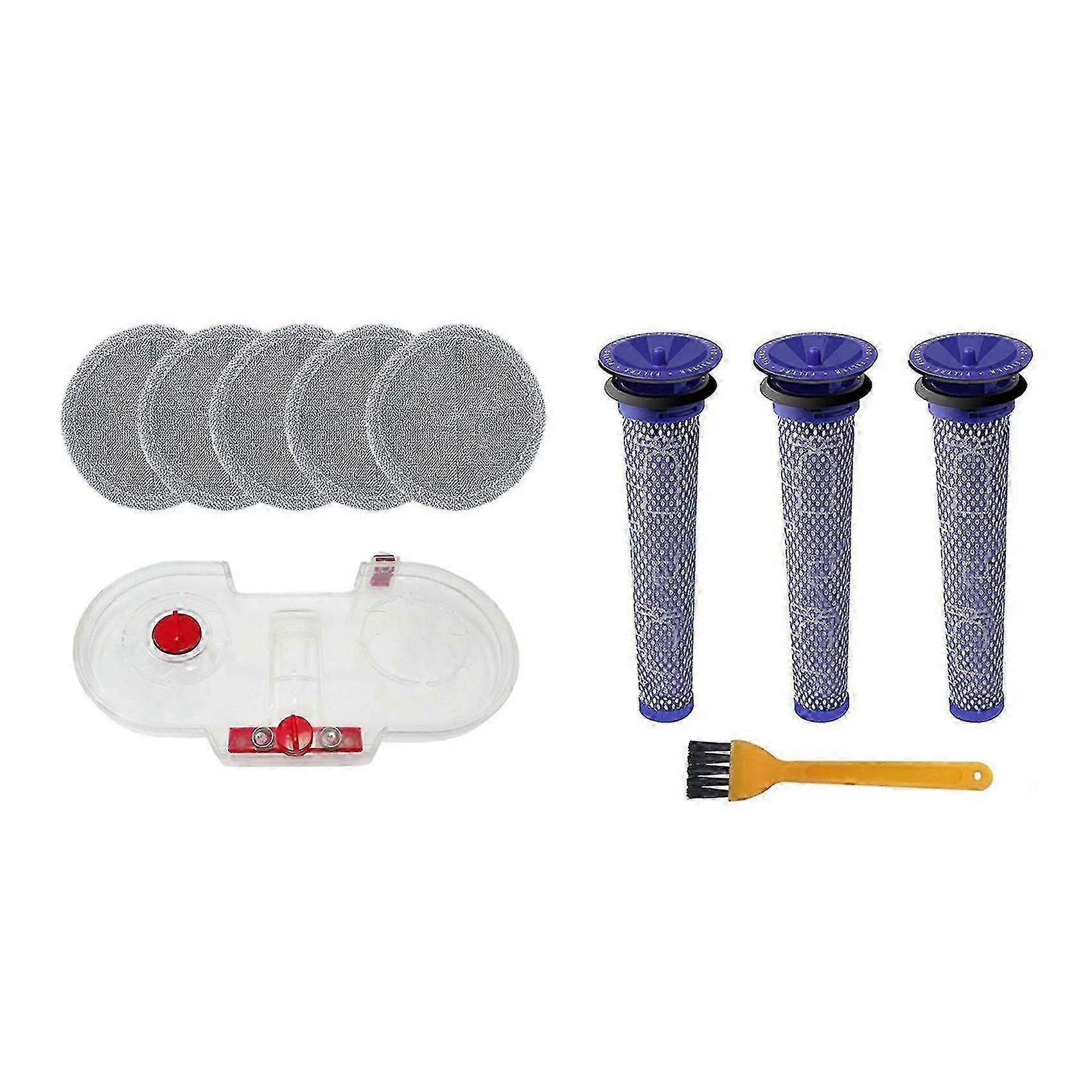 Elektrischer Mopp-Wassertank + 5 Mopptücher für Dyson-Staubsauger