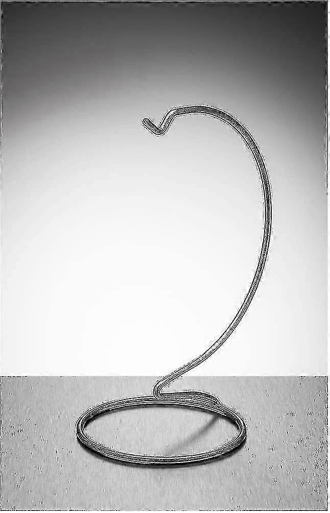 Silver Metall Ornt D Medium