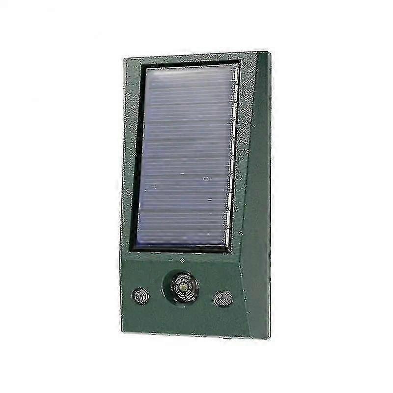 جهاز طرد الطيور الإلكتروني الجديد الذي يعمل بالطاقة الشمسية بالموجات فوق الصوتية، مقاوم للماء، وطارد للحمام