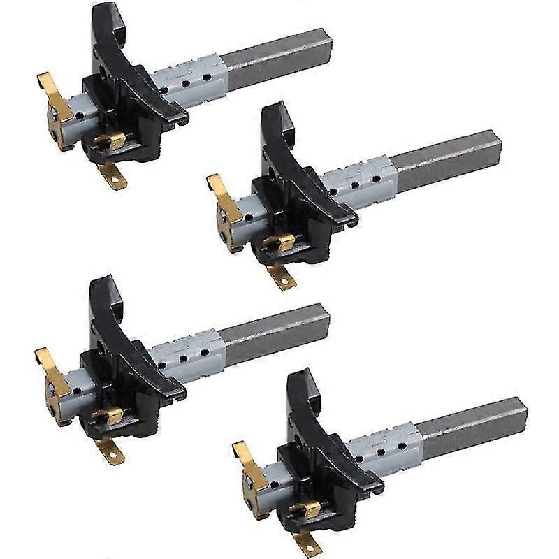 4個掃除機電気モーターカーボンブラシアクセサリー耐久性のある家庭用クリーニングツール部品