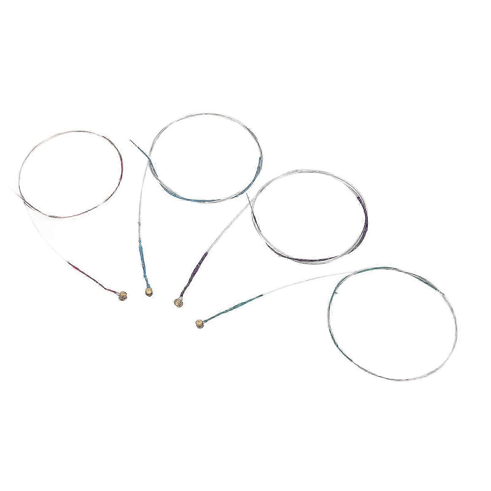 Violin String 4/4 Silver Universal Set Nickel Plated Ball Head Instruments Accessories