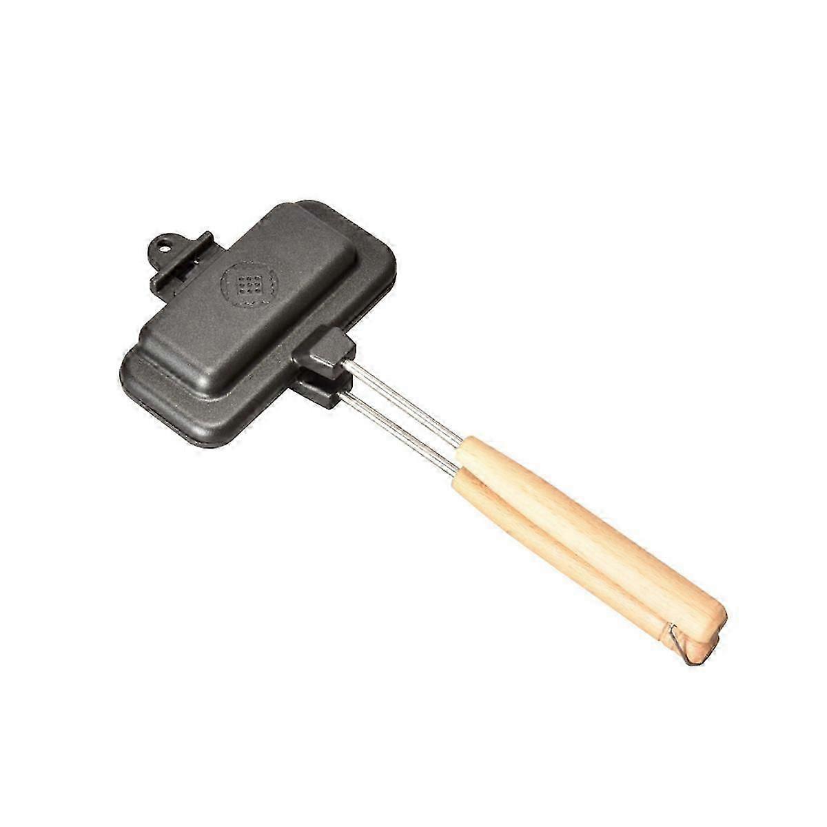 Hot Sandwich Maker with Non-Stick Plates,Double-Sided Breakfast Sandwich Maker,Sandwich Frying with Removable Handle A