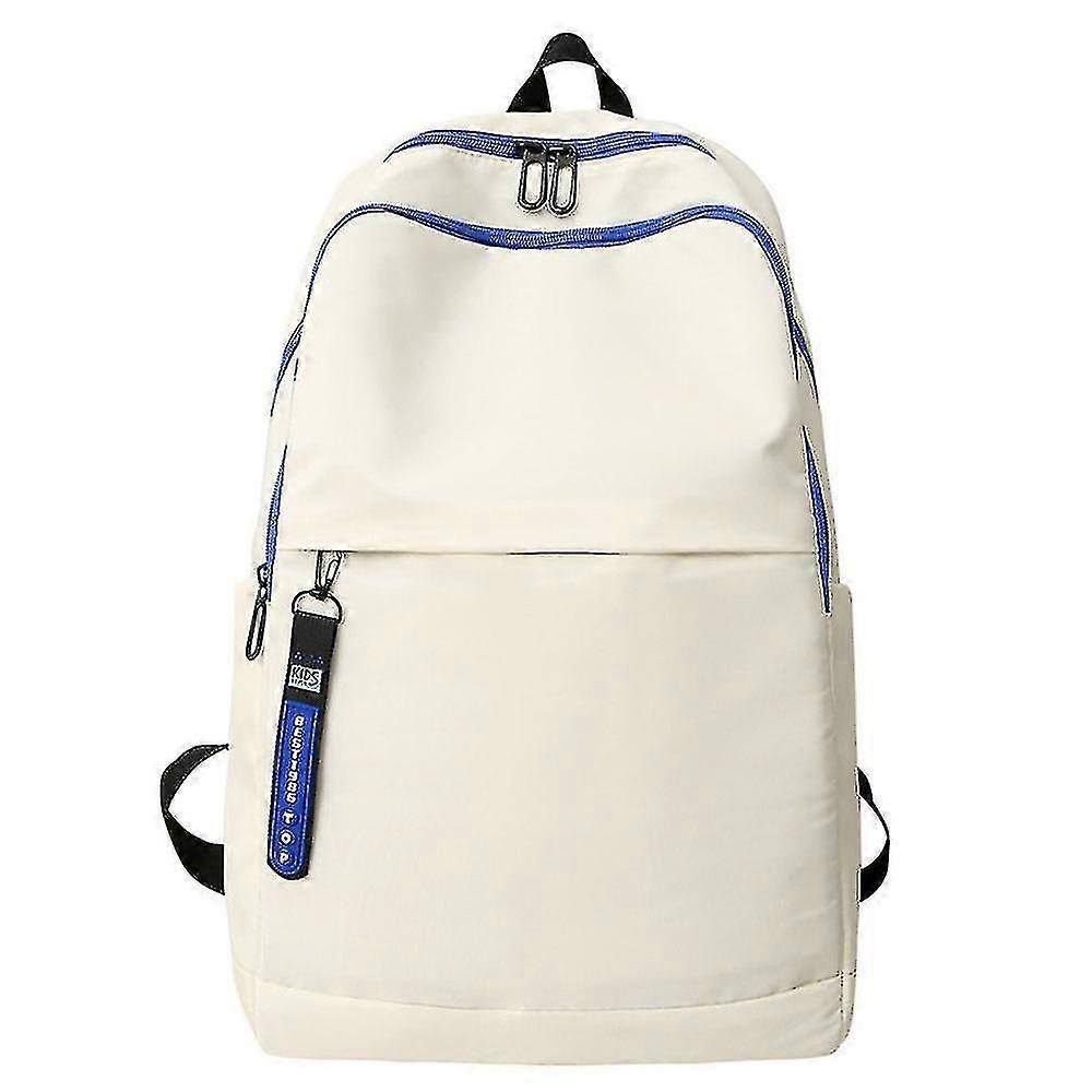 College Students Backpack Korean Version Solid Ribbon Lovers Backpack Outdoor Travel Backpack Male High Quality