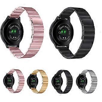 For Samsung Galaxy Watch4 40mm / 44mm Magnetic Steel Watch Band