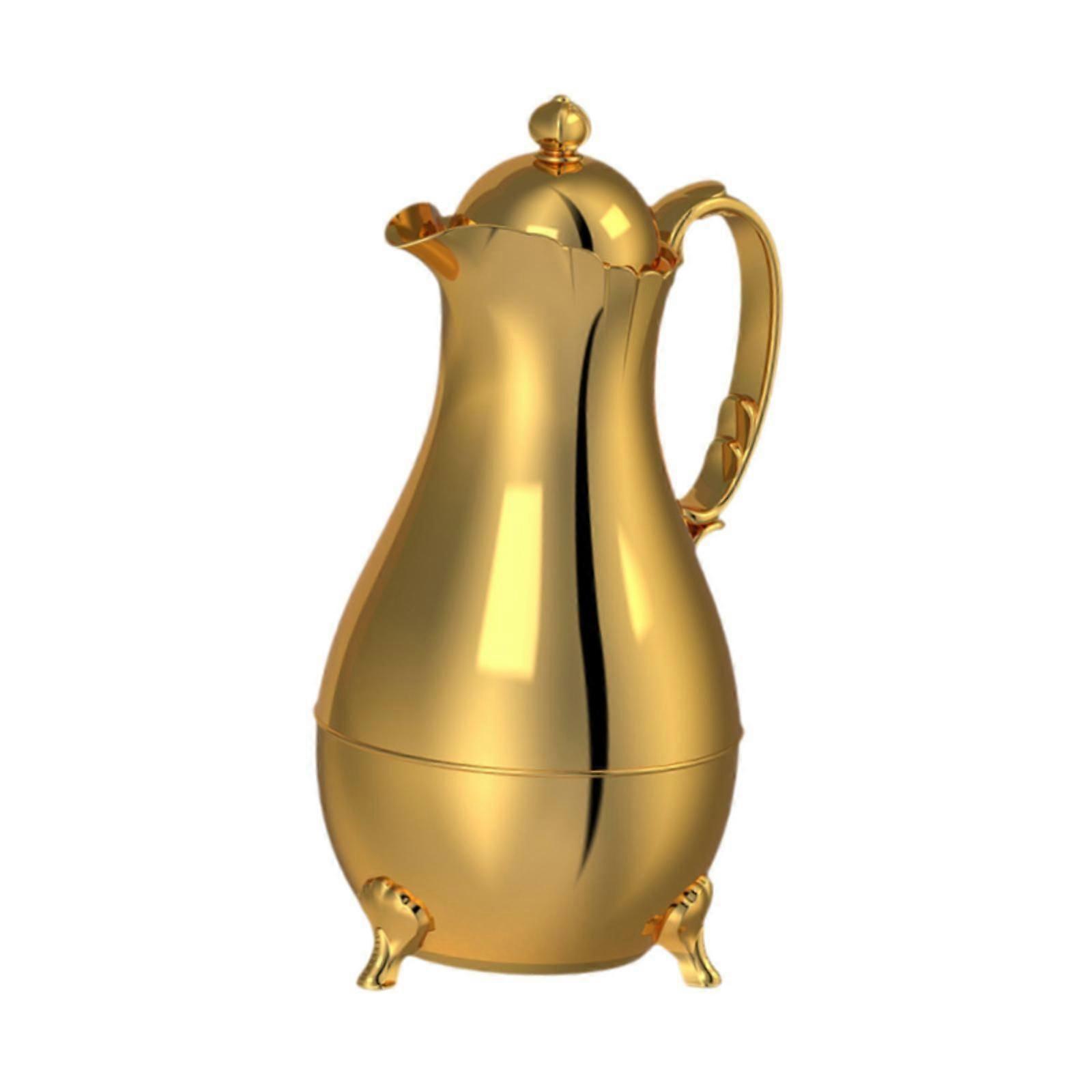 סיר קפה תרמי ערבי קנקן מים נייד יוקרתי קנקן קפה מבודד