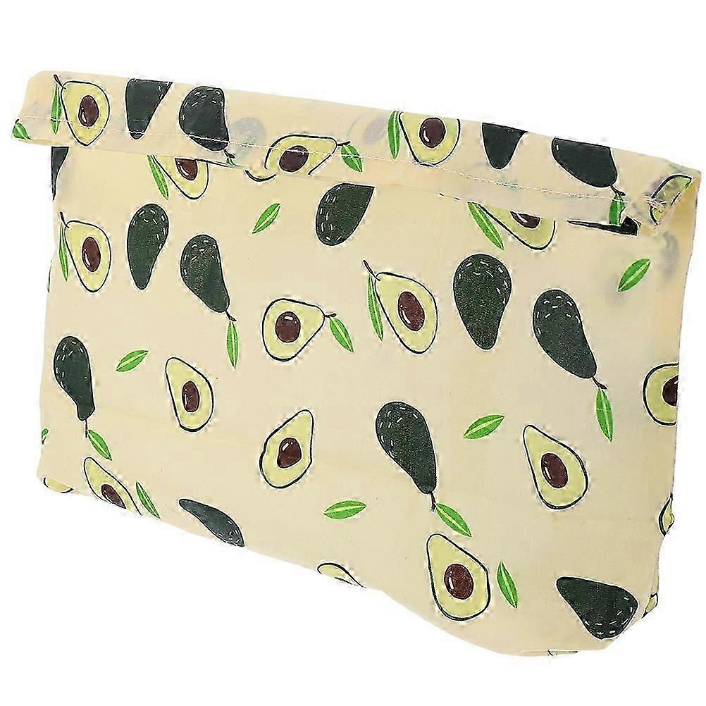 Torba na żywność z wosku pszczelego wielokrotnego użytku Torba na wosk pszczeli Torba na produkty bawełniane Zmywalny pojemnik na żywność