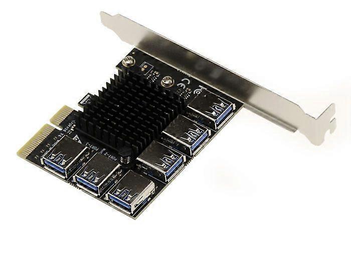 KALEA-INFORMATIQUE PCIe 4x to 6 ports replication card via USB3 connections - BANDWIDTH 20G