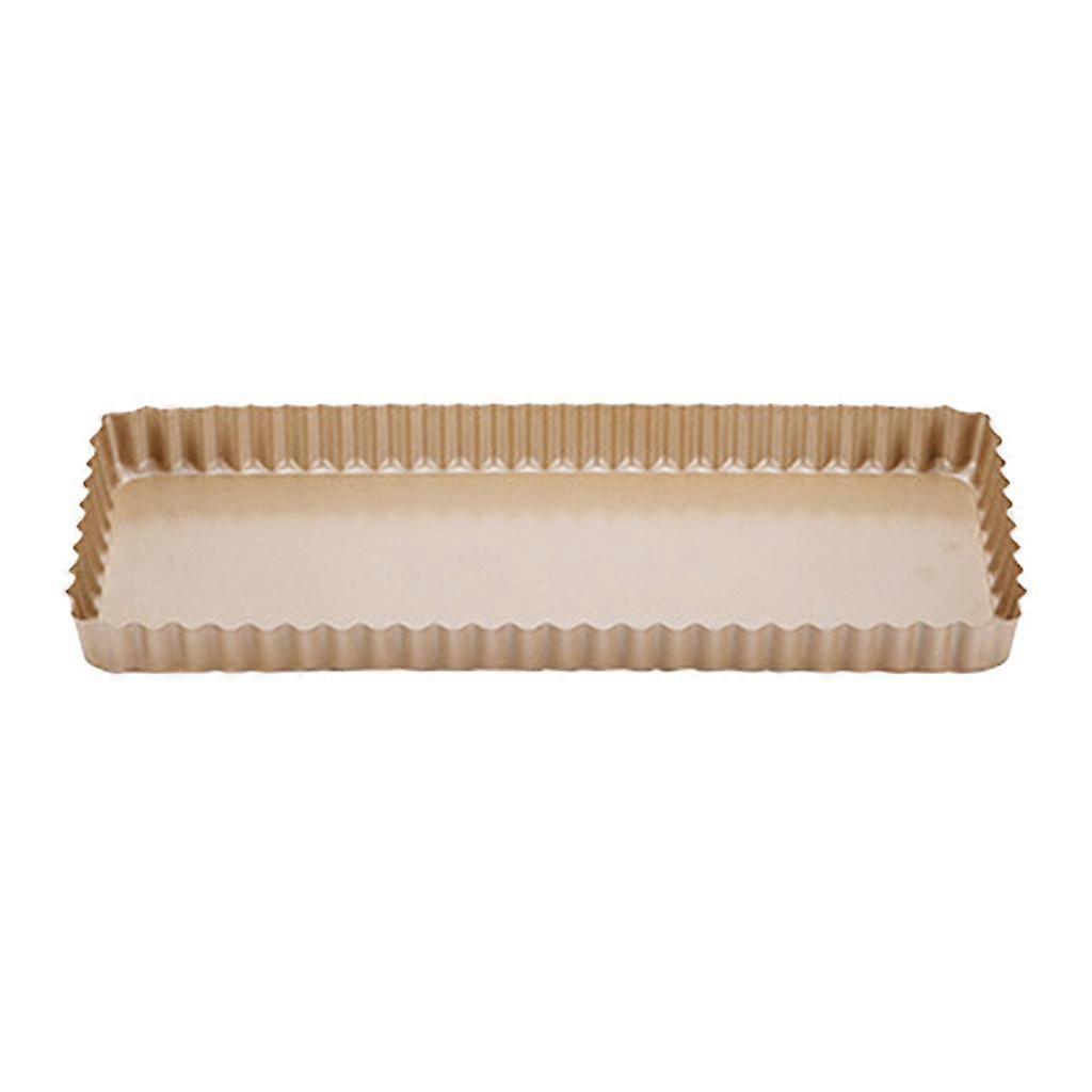 Rectangular Tart Pan with Lose Quiche Tin Oven Tray