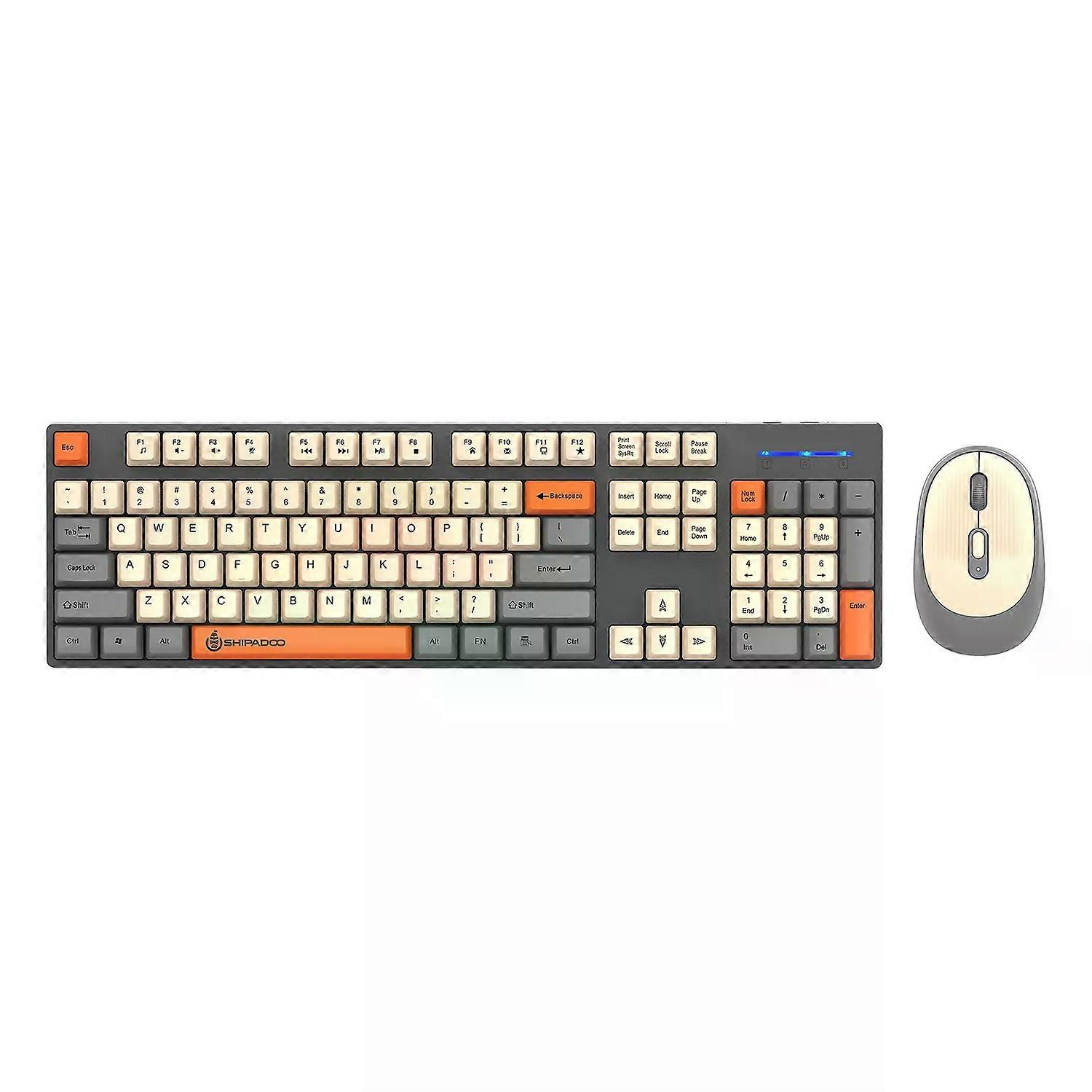 Unsharkable & Shipadoo Keyboard Gaming Wireless Laptop Desktops PC Computer Office Accessories Free wireless mouse With Numpad