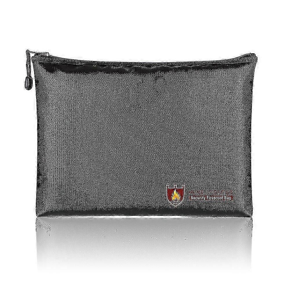 Waterproof & Fireproof Document Bag and Money Box - 27x17 cm