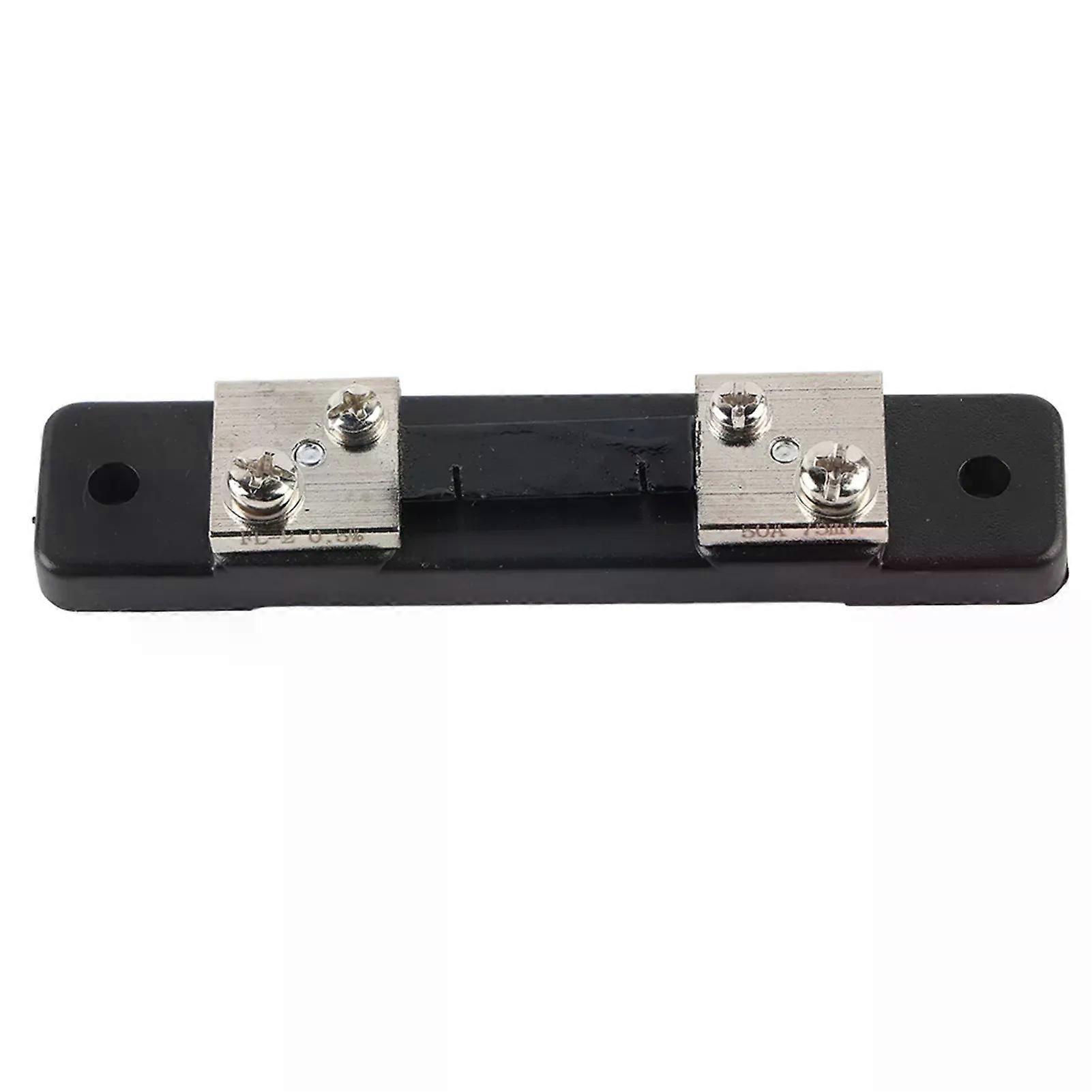 50A/100A Current AMP Shunt Resistor 75mV FL-2 for Digital Ammeter Analog Meter Ammeter Shunt AMP Shunt Resistor Shunt Resistor