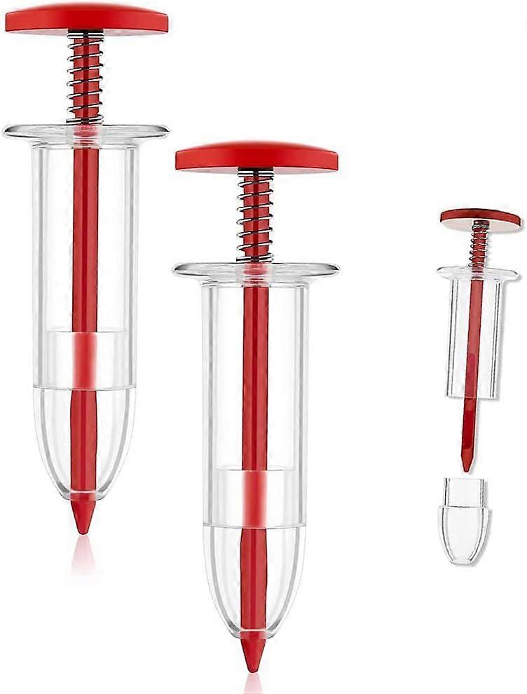 Mini Sowing Seed Dispenser, Small Sower Seed Spreader Manual Handheld Seed Planter Mini Hand Spreader Garden Seed Planter for Carrot, Lettuce, Grass a