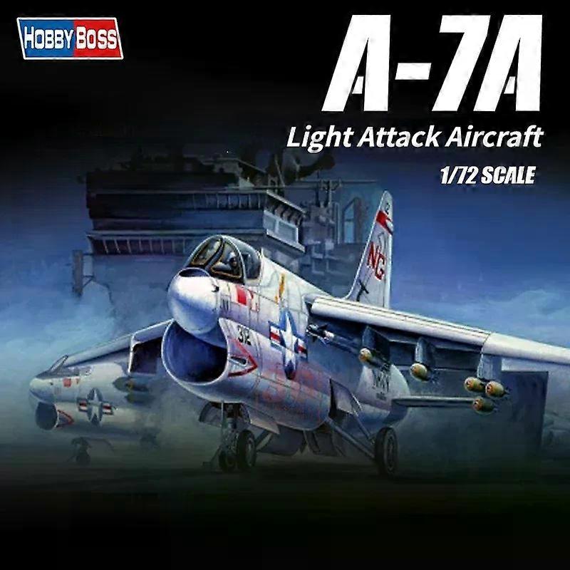 Hobby Boss 87201 Airplane Models 1/72 LTV A-7 Corsair Light Attack Model Building Kits for Model Hobby Collection DIY