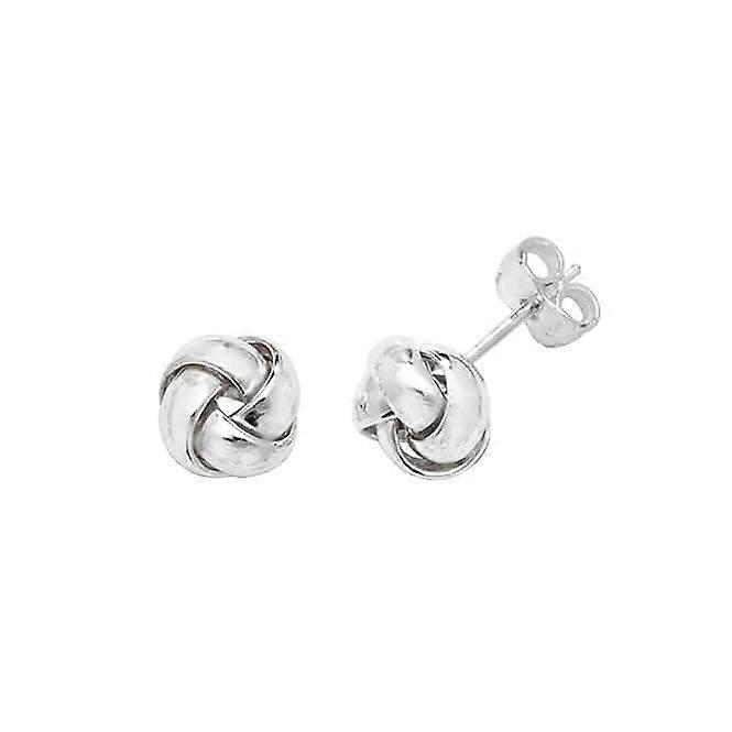 Acotis Silver Earrings Knot G5999