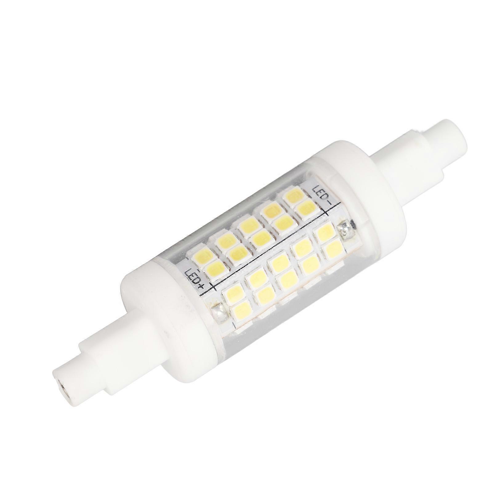 R7s LED Bulb 80mm 5W Double End Floodlight with 60LED 6000K White Light Corn Lighting for Replacement