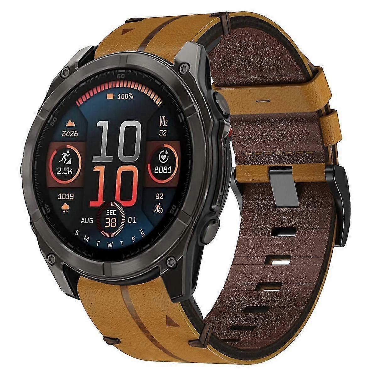 Watch For Fenix 8 Amoled 47mm  Brown