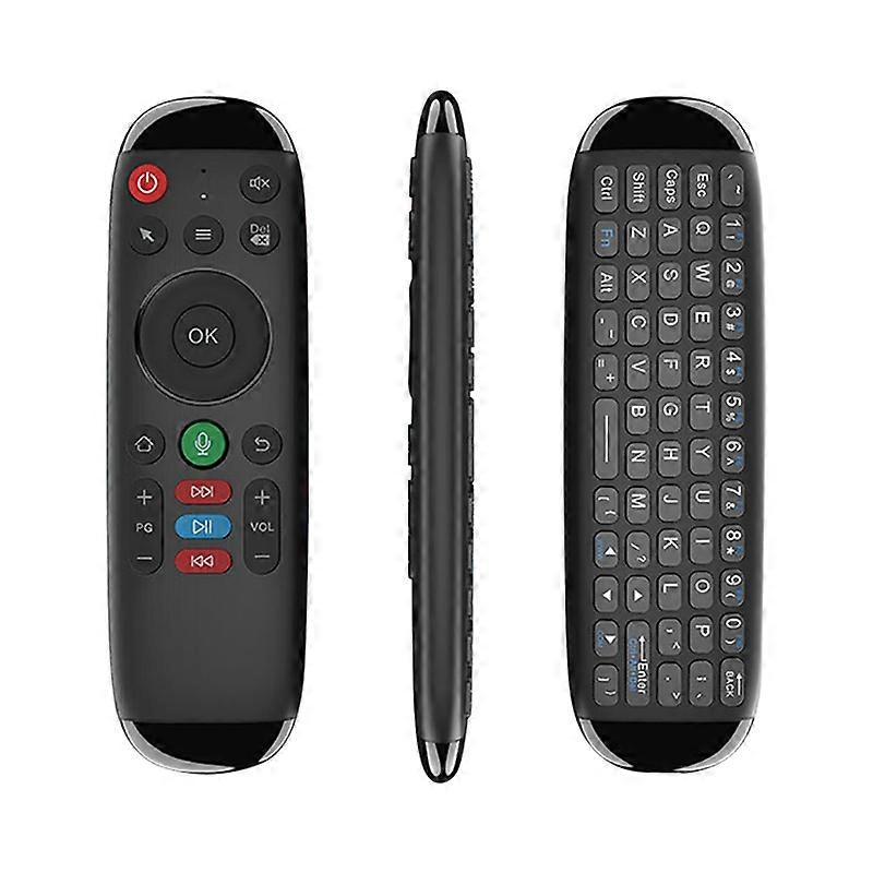 M6 Smart Flying Air Mouse Wireless Keyboard Mouse Mini Voice Remote Control with Backlight for Andro