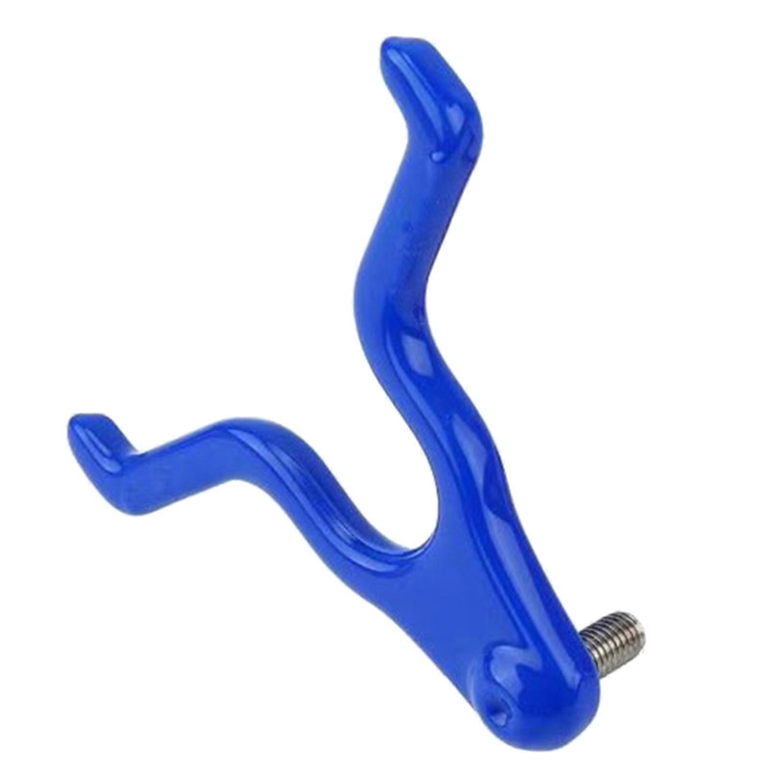 Fishing Rod Rest Head Deer Horn Shape Bracket Head Fishing Gripper Connect for Carp Fishing Rod Support Easy-Install Blue