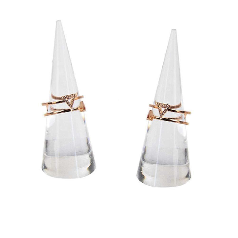Clear Ring Display for Holder Jewelry Ring