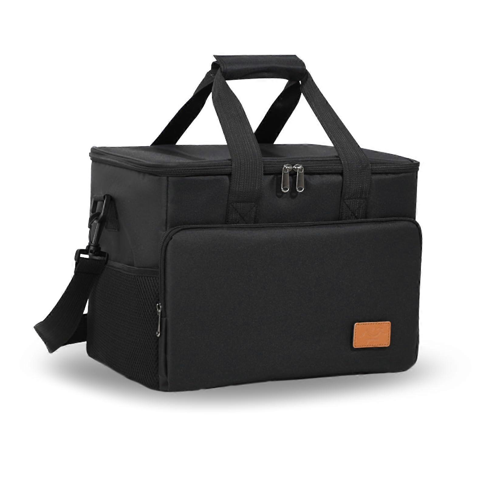 Double Leak Insulated Soft Hot and Cold Bag Lunch for Office Picnic Medium Size