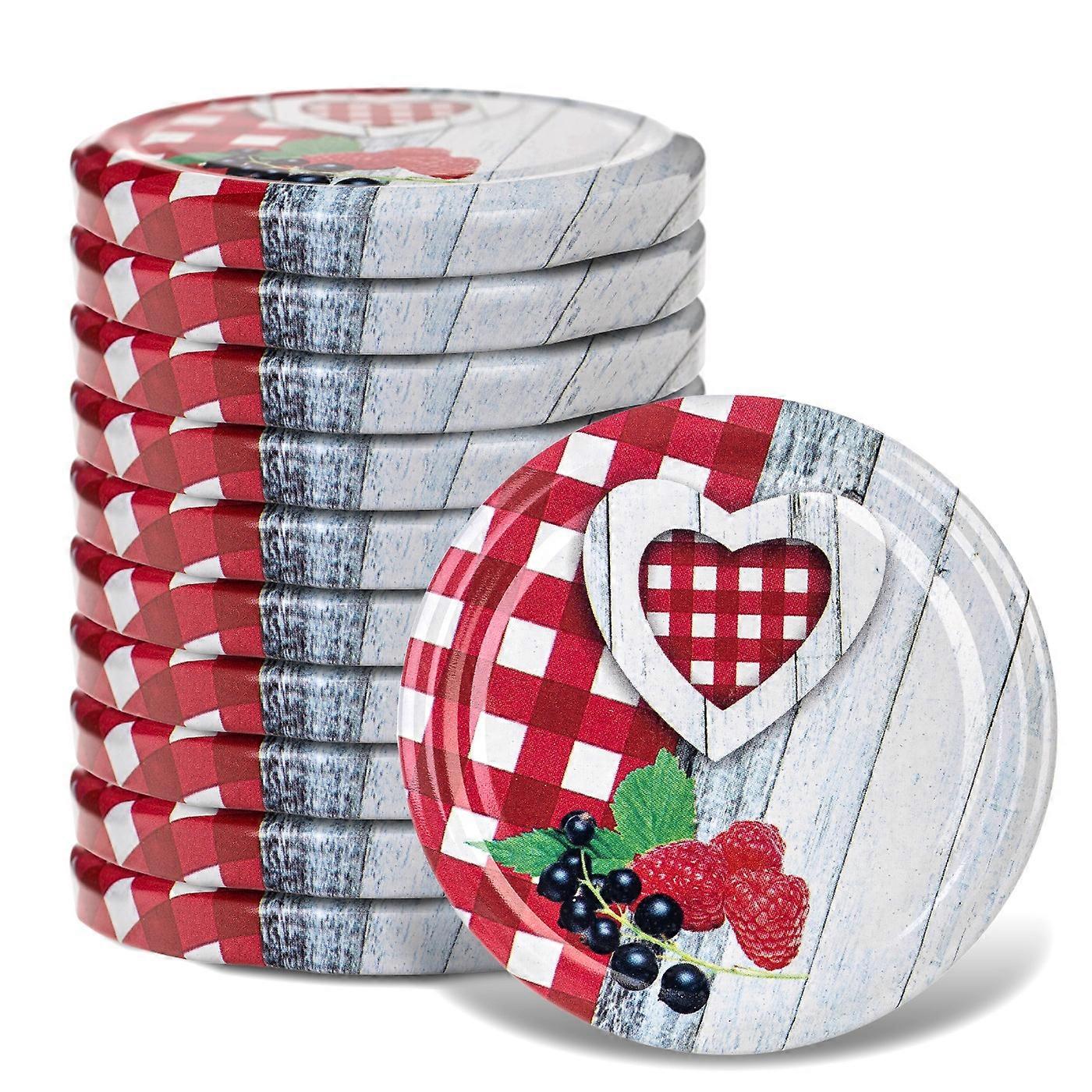 KADAX 10x Jar caps fi 82 Jar lids Lids preserves