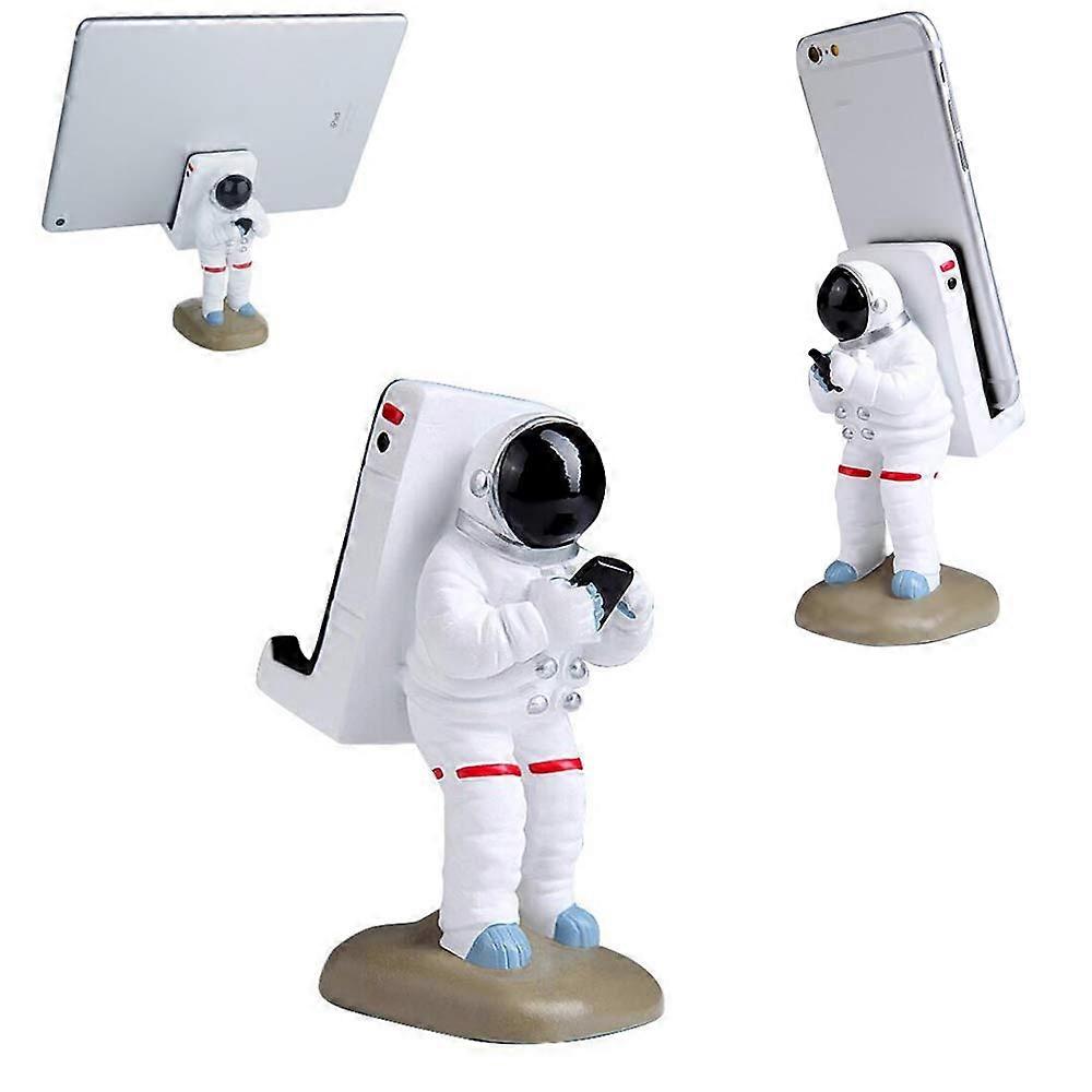 Cute Funny Unique Astronaut Style Cell Phone Stand for iPhone and Mobile Phones Tablet PC Desktop Holder Desk Mount