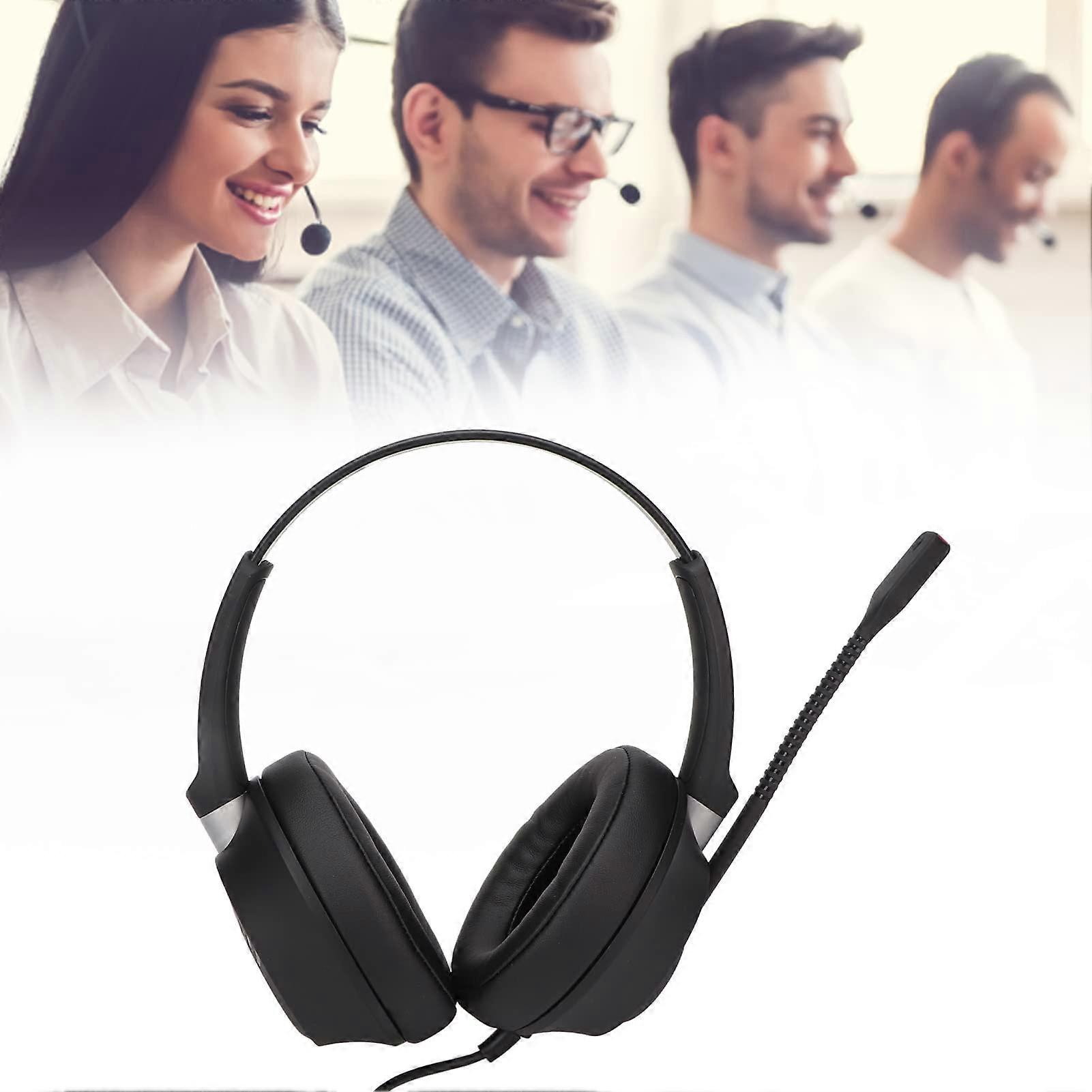 USB Gaming Headset,PC Headset Noise Canceling Adjustment Volume Computer Gaming Headphones with Microphone