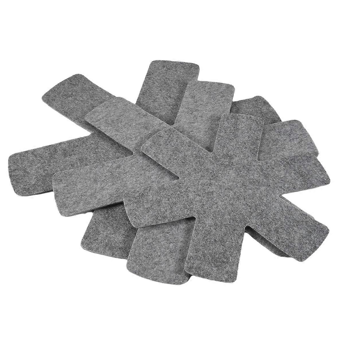Pot Pan Protectors Divider Pads to Prevent Scratching Separate and Protect Surfaces Non-Stick Pans f