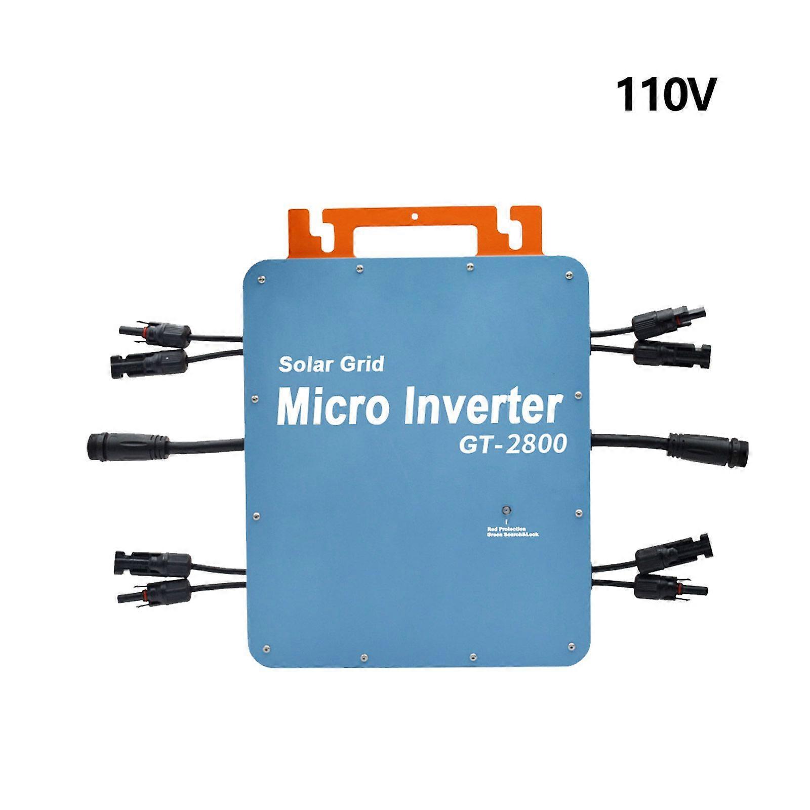 Micro-onduleur solaire MPPT, contrôle intelligent WiFi, mise à niveau à distance avec application