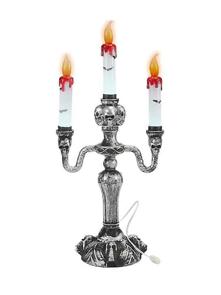 Horror decorative props three-dimensional candle lamp (1 piece)