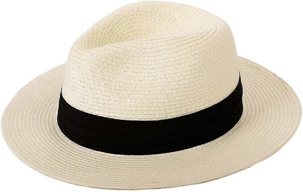 Women's Straw Panama Beach Hat Sun Hat