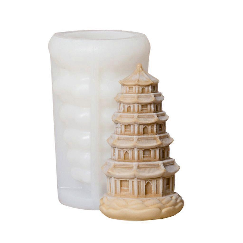 Silicone Tower Shaped Mousse Cake Mold Creative Nonstick Chocolate Baking Mould