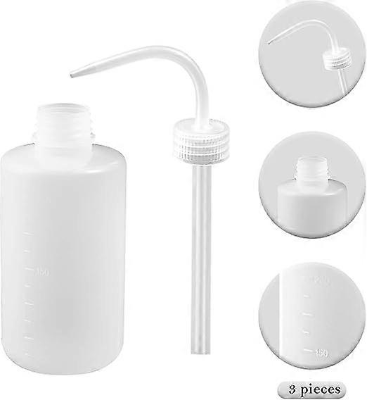 3 Pcs 250Ml Thickened Succulent Spray Bottle Curved Spout Watering Can Cleaning Bottle Succulent Watering Can