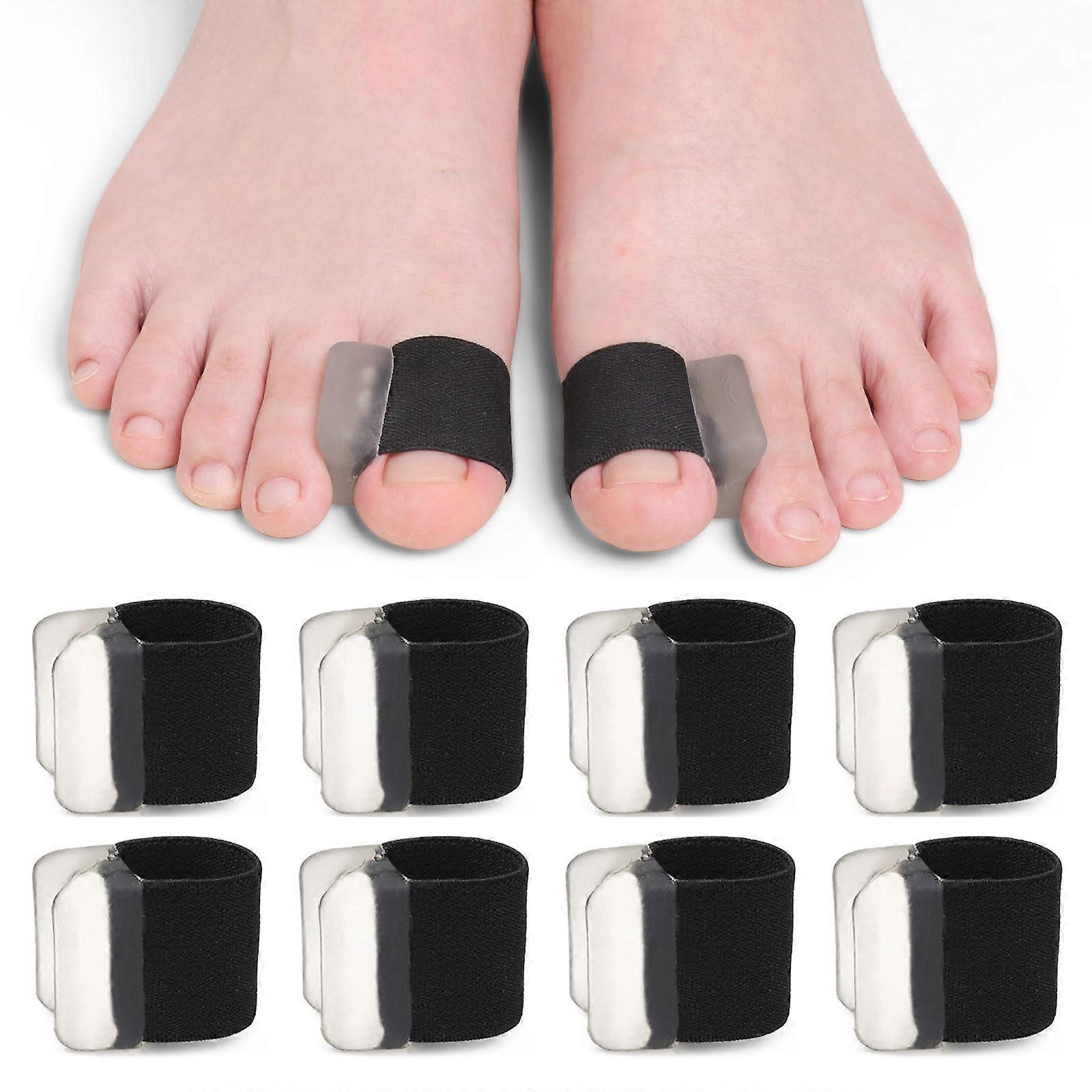 Toe Spacers 8-Pack For Big Toe Bunion Corrector For Women And Men Toe Separators For Overlapping Toes Pain Relief