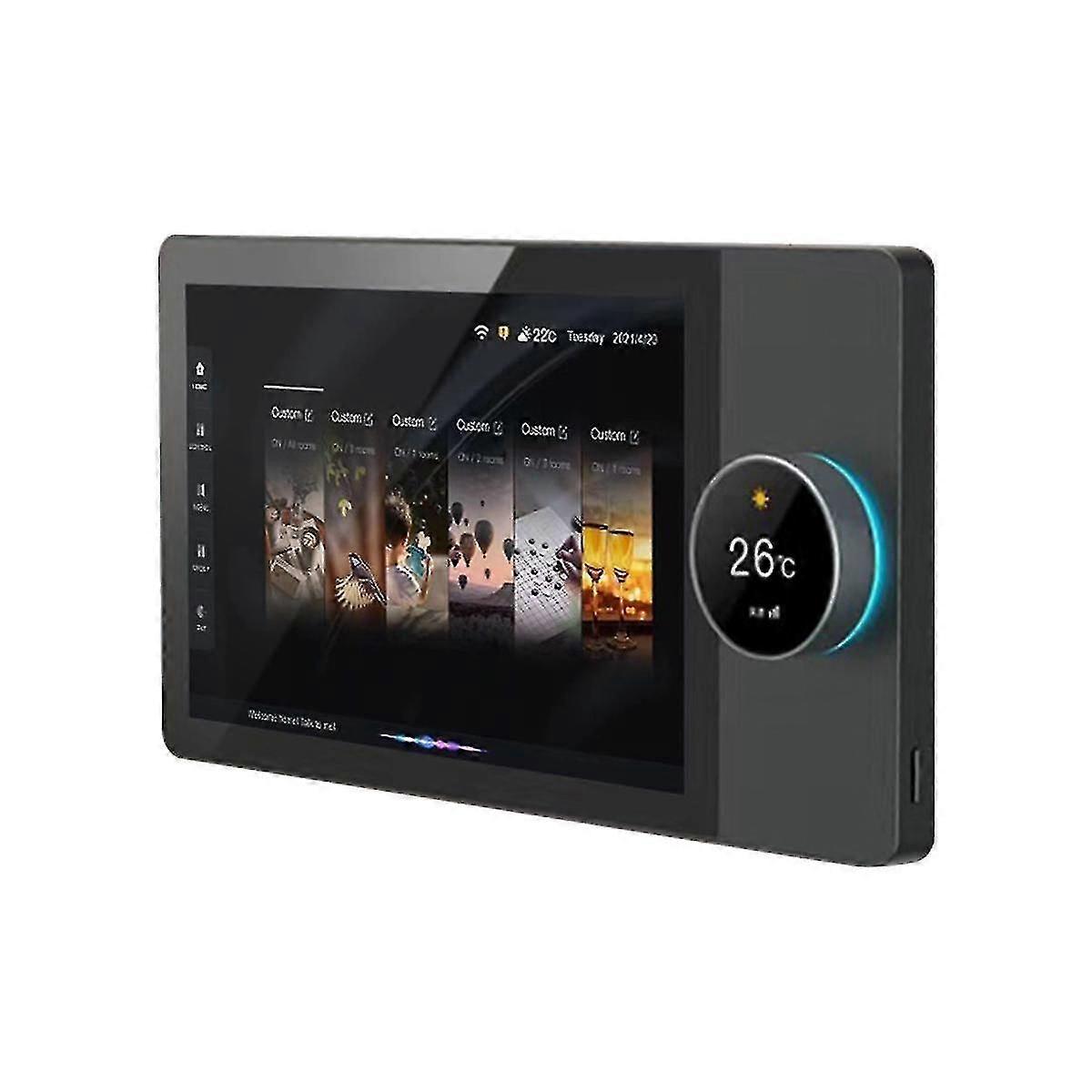 Smart Home Tuya Zigbee Control Panel 8inch Screen Zigbee Gateway Built-in Smart Life For Google Hom