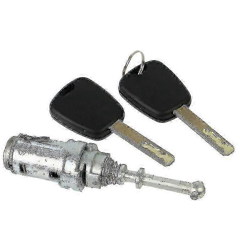 Citroen C2 C3 2002 - 2010 Left Front Door Lock Set with 2 Keys