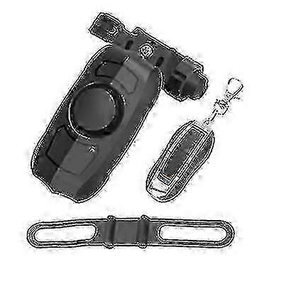 Bike Alarm With Remote Anti-theft Sensor Adjustable Sensitivity Wireless 110db
