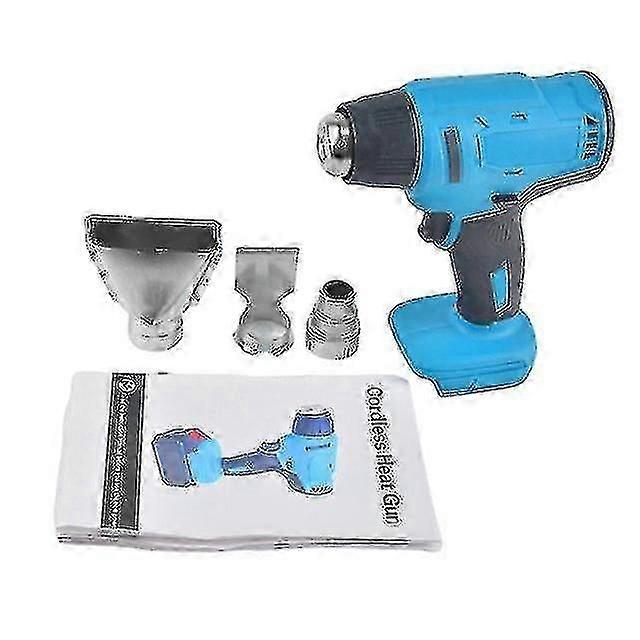 Mustool 2500w אקדח חום חשמלי כף יד אלחוטי טמפרטורה משתנה אקדח אוויר חם חשמלי כלי עבודה לסוללת Makita 18v