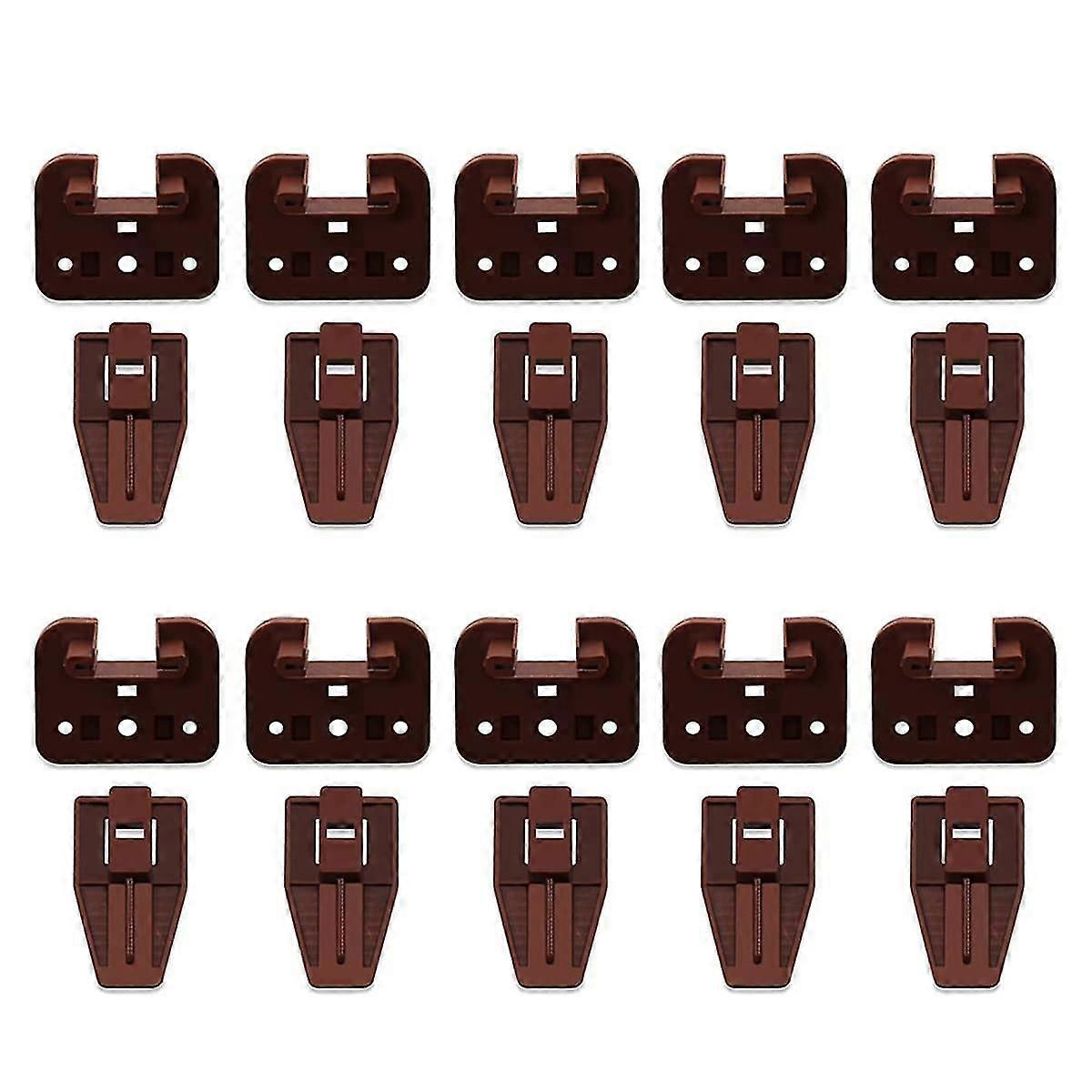 Plastic Drawer Slides and Guides Drawer Replacement Part for Mount Drawer Slides Plastic Drawer Gui