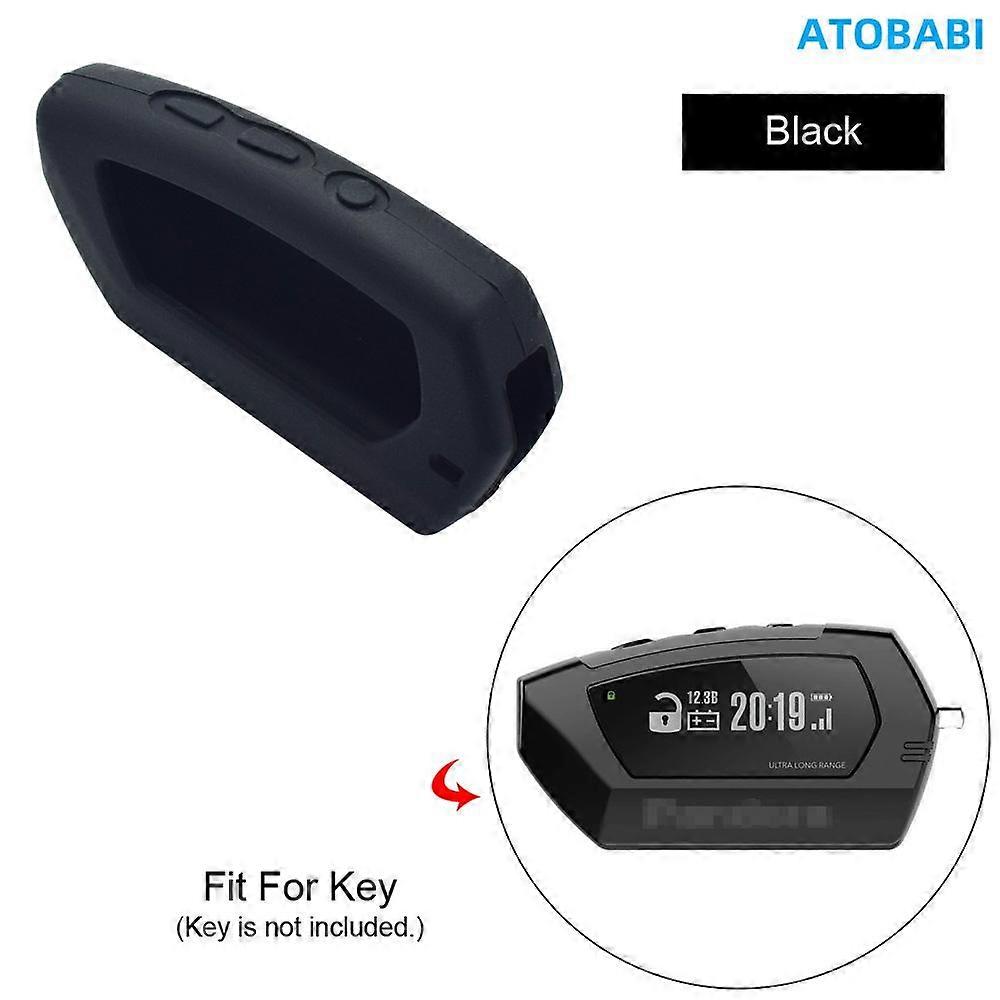 Silicone Key Case Skin For Pandora DX-90 D010 DX 90 91 6X 9X 90B 90BT 90L 42 Moto Two Way Car Alarm LCD Remote Fobs Protector Cover