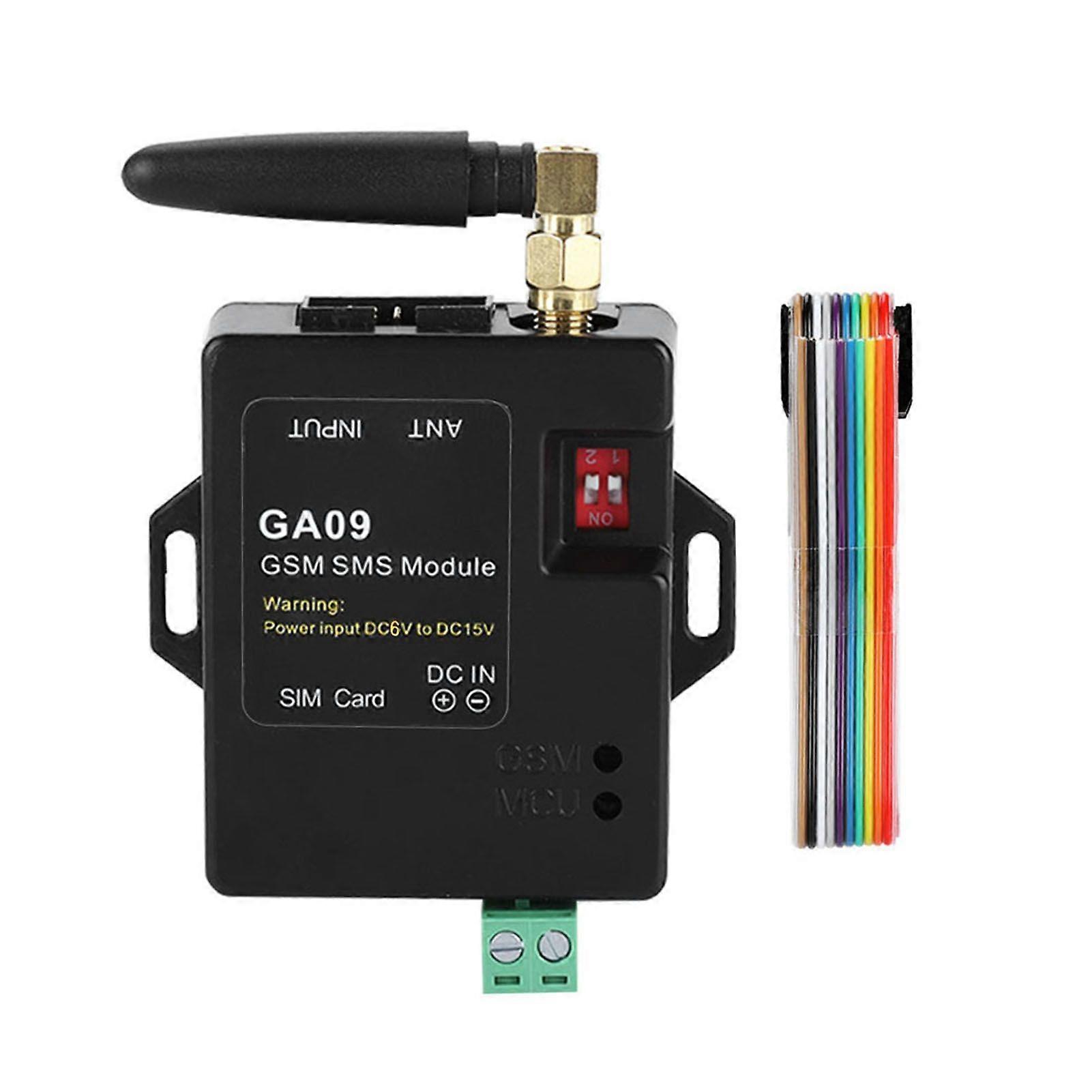 SSRGV Mini 8 CH Home Security GSM Alarm System with Intelligent Design and Wireless SMS Alarm Call