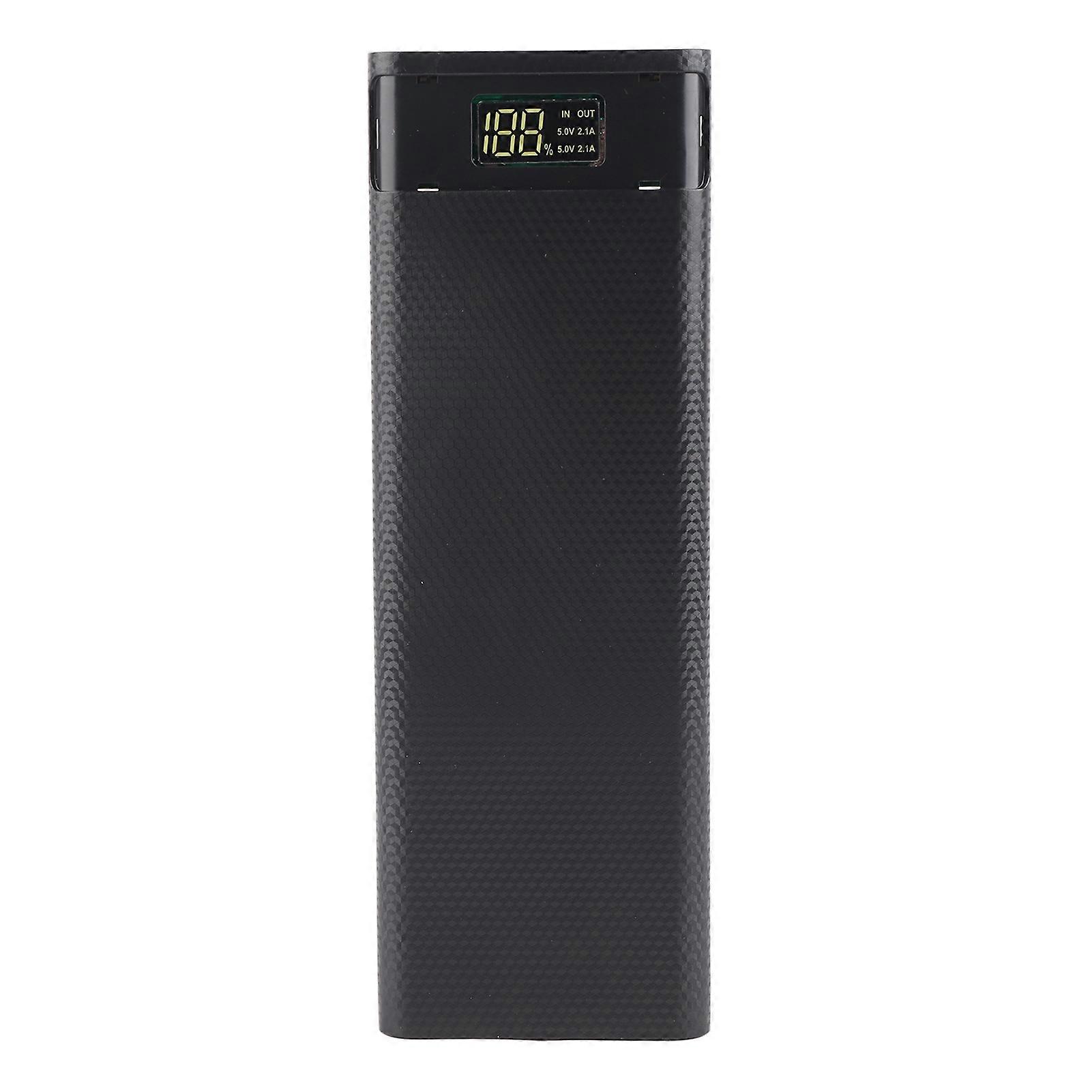 S10 High Quality ABS 10 X 18650 Portable DIY Standard Battery Box No Welding Mobile Power Case Kit
